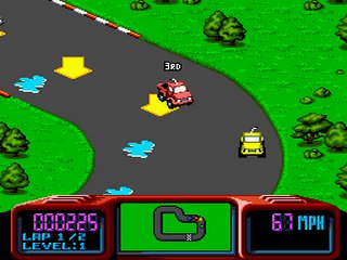 Championship Pro-AM screenshot 4 for Sega Genesis
